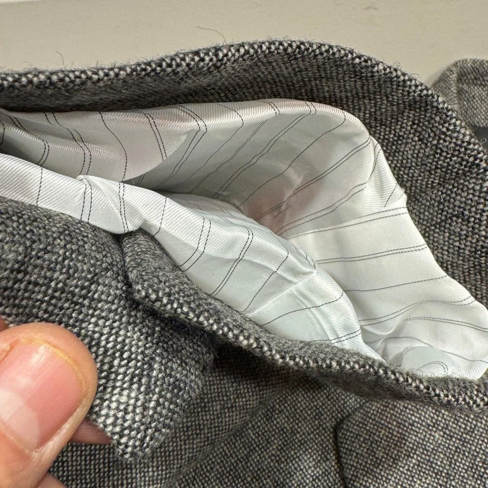 NWT Banana Republic Sport Blazer Men's‎ 44R Wool Blend Tailored Fit Gray